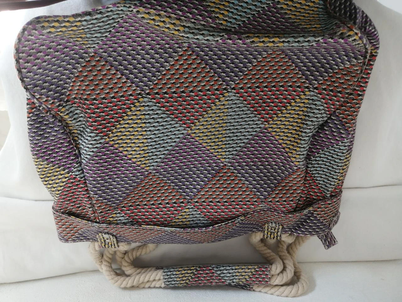Bolso de lona multicolor – photo 3